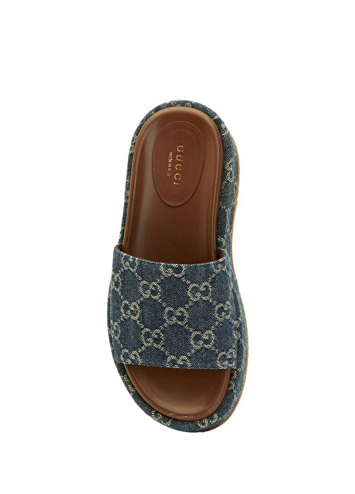 Beymen Reborn Mavi Beymen Reborn Gucci Kadın Terlik