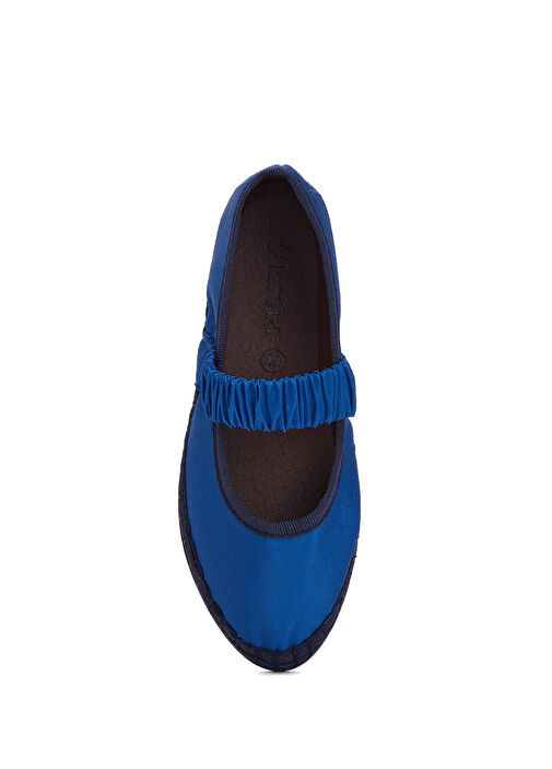 Flabelus Flabelus Mavi Lacivert Çocuk İpek Babet | Beymen Mavi - 5. görsel