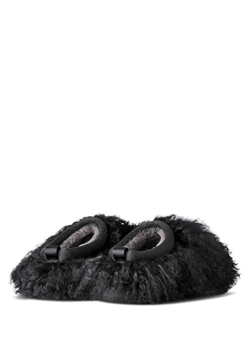 Tazz Fluff Momma Siyah Kadın Slipper - Görsel 5