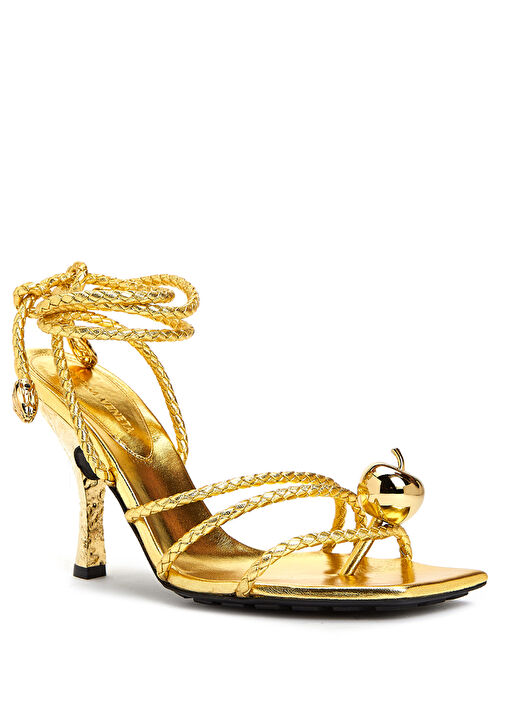 Gold Kadın Deri Sandalet - Görsel 7