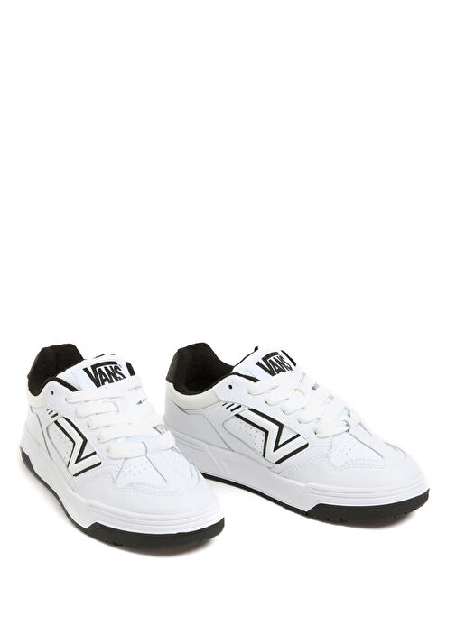 Upland Siyah Beyaz Kadın Deri Sneaker - Görsel 3