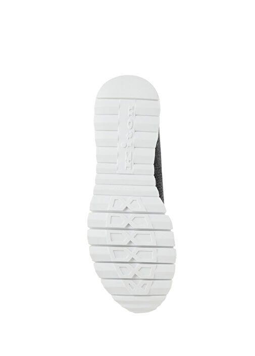 Antrasit Logolu Erkek Kaşmir Sneaker - Görsel 6