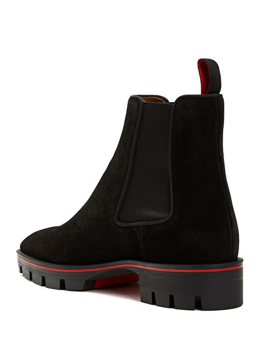 Siyah Erkek Deri Bot - Görsel 4