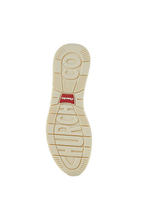 Krem Erkek Deri Sneaker - Görsel 6