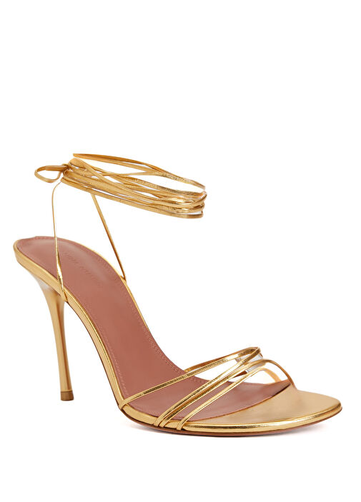 Amina Muaddi Topuklu Sandalet - Görsel 4
