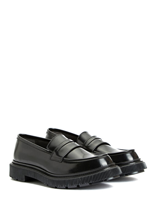 Siyah Erkek Deri Loafer - Görsel 3