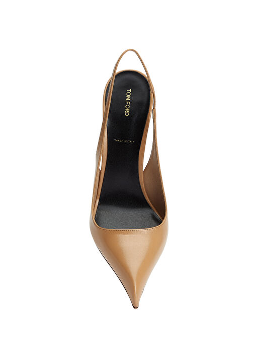 Tom Ford Tom Ford Bej Deri Topuklu Ayakkabı Beymen'de! Bej - 5. görsel