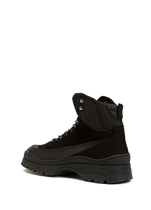 Siyah Kadın Deri Bot - Görsel 3