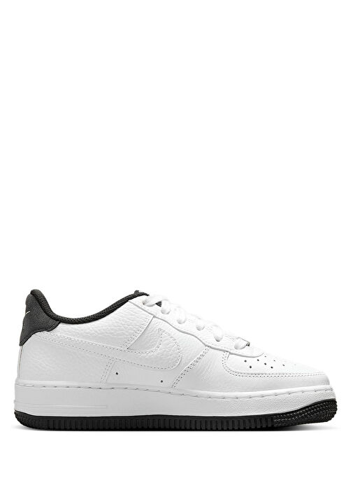 Air Force 1 LV8 Beyaz Çocuk Deri Sneaker - Görsel 2