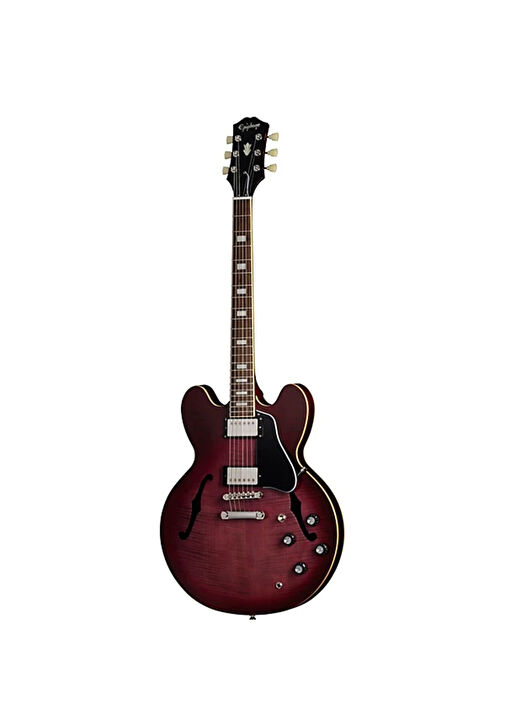 Epiphone - ES-335 Figured Semi-Hollowbody Raspberry Burst Elektro