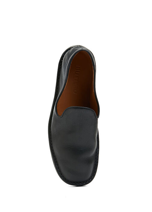 Siyah Erkek Deri Loafer - Görsel 5
