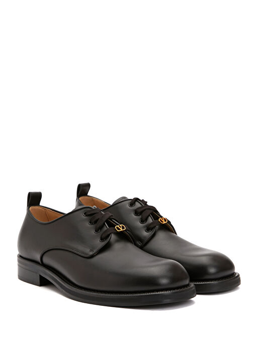 Siyah Erkek Deri Ayakkabı - Görsel 3