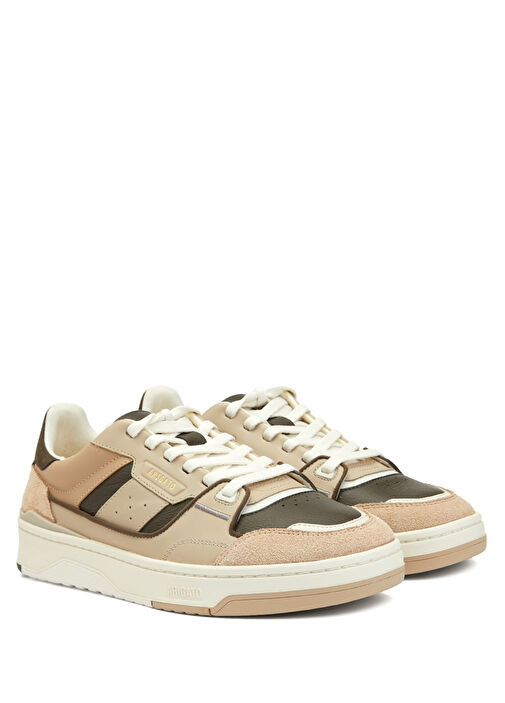 Bej Kahve Erkek Deri Sneaker - Görsel 3