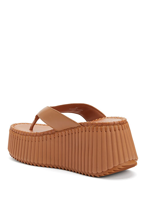 Nama Taba Kadın Deri Terlik - Görsel 4