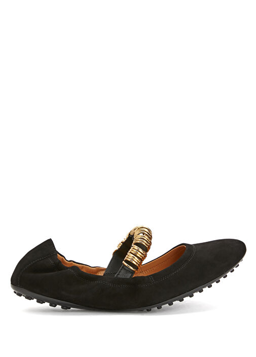 Siyah Deri Babet - Görsel 2