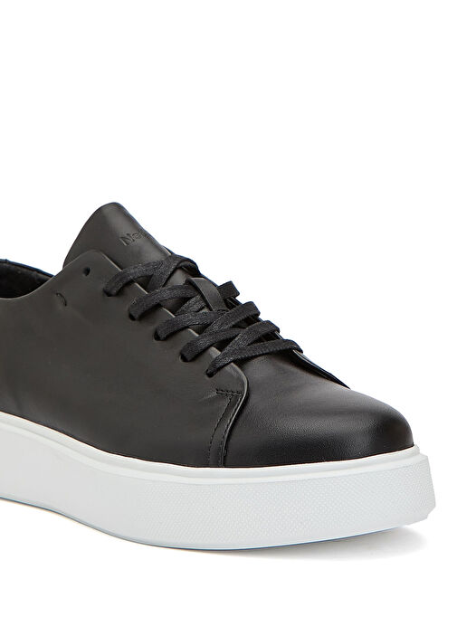 Network Siyah Network Deri Kadın Sneaker