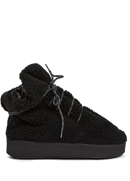 Siyah Kadın Shearling Bot - Görsel 2