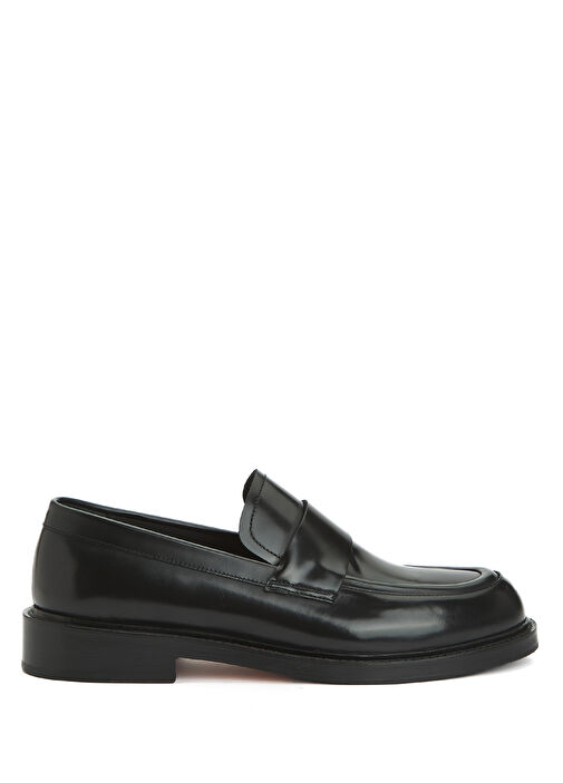 Siyah Erkek Deri Loafer - Görsel 2