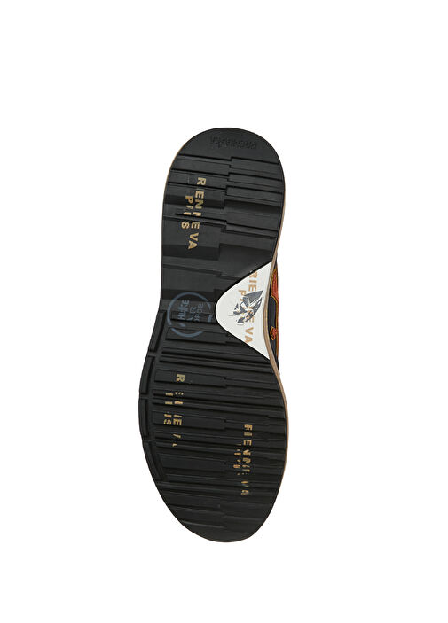 Mick Lacivert Erkek Deri Sneaker - Görsel 6