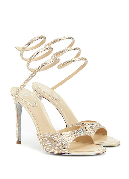 Bej Kadın Sandalet - Görsel 3