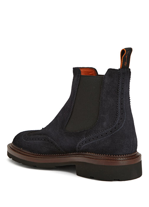 Colin Mavi Erkek Süet Bot - Görsel 4