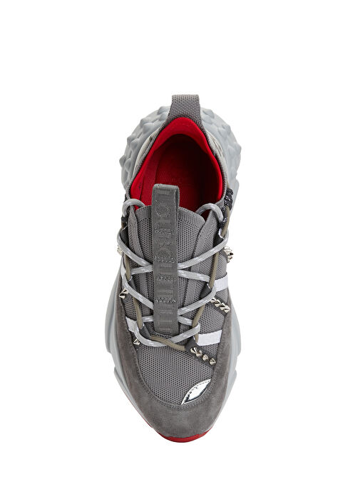 Trailnrun Gri Erkek Deri Sneaker - Görsel 5