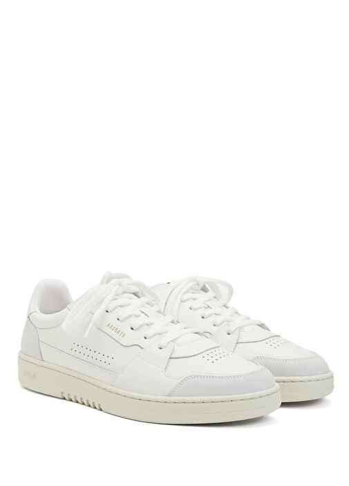 Beyaz Erkek Deri Sneaker - Görsel 3