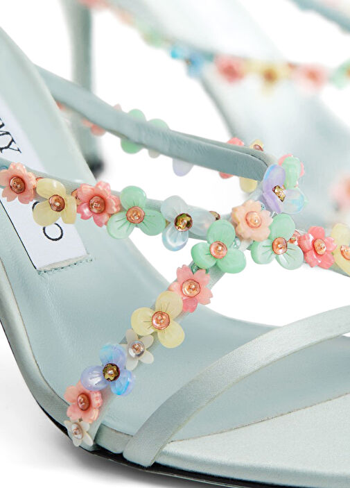 Jimmy Choo Jimmy Choo Gümüş Blanche Kadın Deri Sandalet Beymen'de! Gümüş - 5. görsel