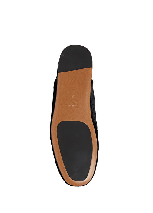 Siyah Püskül Detaylı Erkek Terlik - Görsel 6