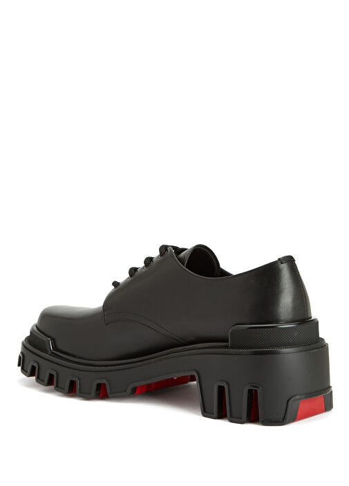 Trott Dune Siyah Erkek Deri Ayakkabı - Görsel 4