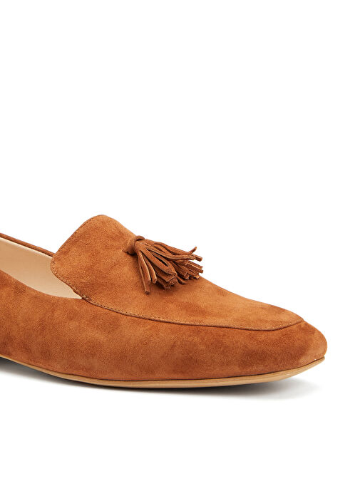 Divarese Divarese Taba Kadın Deri Loafer Beymen'de! Taba - 7. görsel