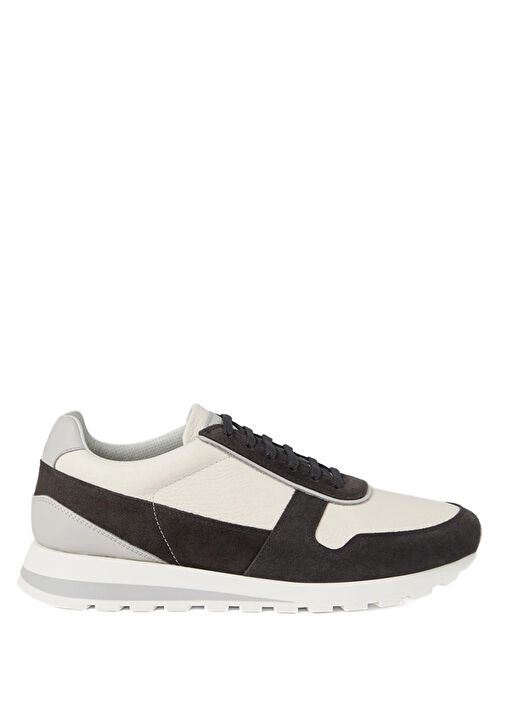 Pair Gri Siyah Erkek Deri Sneaker - Görsel 5
