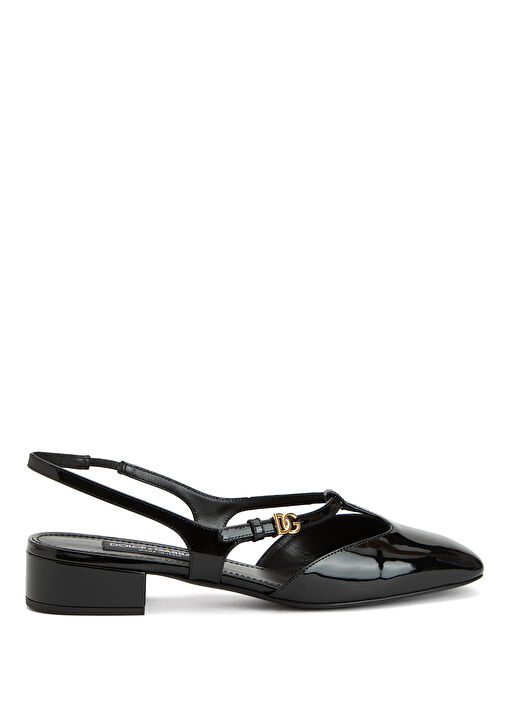 Siyah Deri Babet - Görsel 2