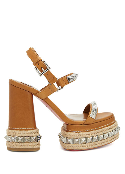 Superaclou Taba Kadın Deri Sandalet - Görsel 2