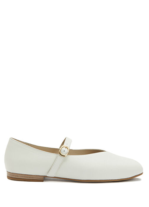 Ekru Deri Babet - Görsel 2