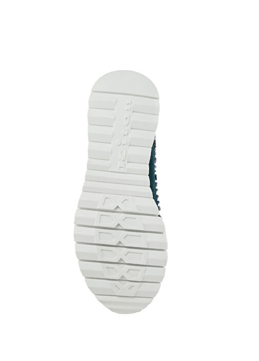 Yeşil Kadın Kaşmir Sneaker - Görsel 6