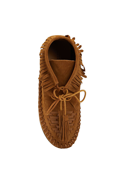 Felsa Taba Kadın Süet Loafer - Görsel 5