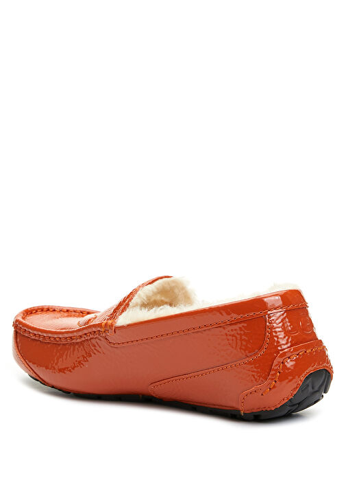 X Telfar Crinkle Taba Kadın Deri Ayakkabı - Görsel 4