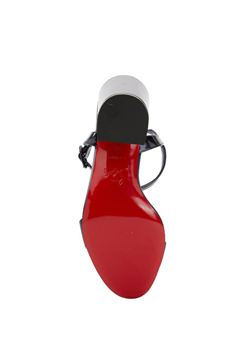 Miss Jane Lacivert Kadın Deri Sandalet - Görsel 6