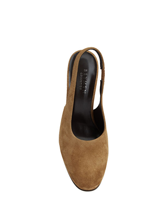 Beymen Collection Beymen Collection Tütün Slingback Kadın Deri Ayakkabı Beymen'de! Tütün - 5. görsel