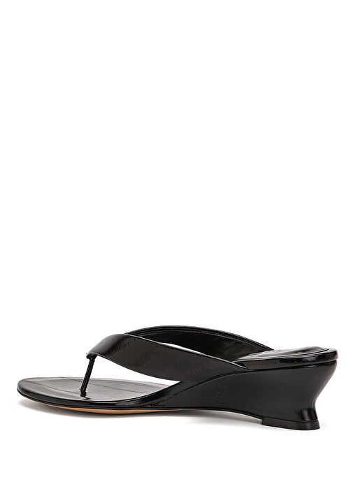 Le Monde Beryl Siyah Le Monde Beryl Deri Kadın Terlik