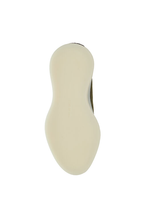 Haki Kadın Deri Sneaker - Görsel 6