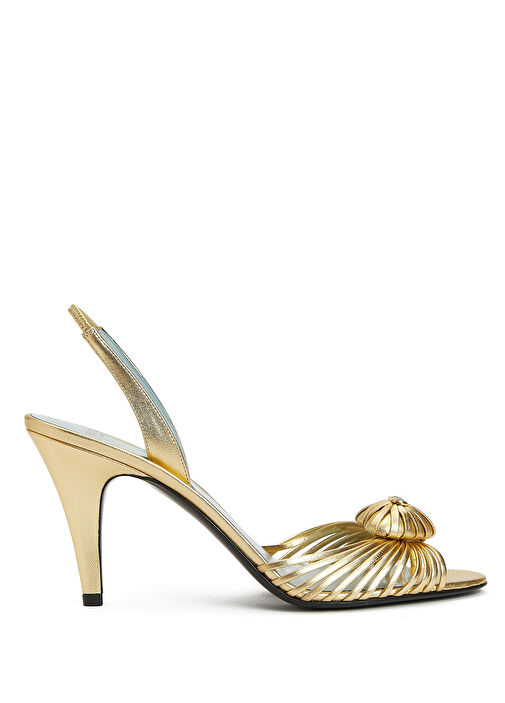 Gold Kadın Deri Sandalet - Görsel 2