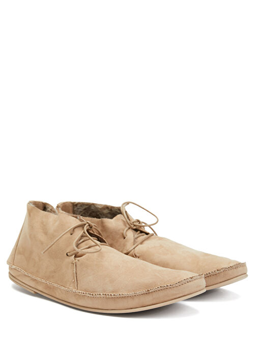 Bej Kadın Süet Bot - Görsel 3