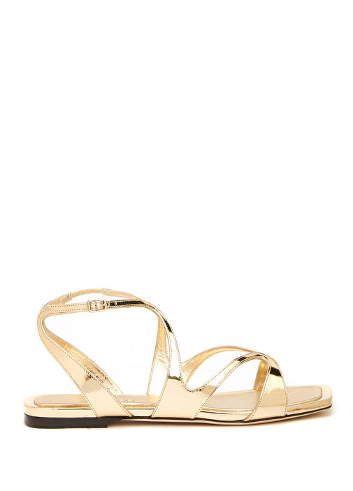 Ayla Gold Kadın Deri Sandalet - Görsel 2