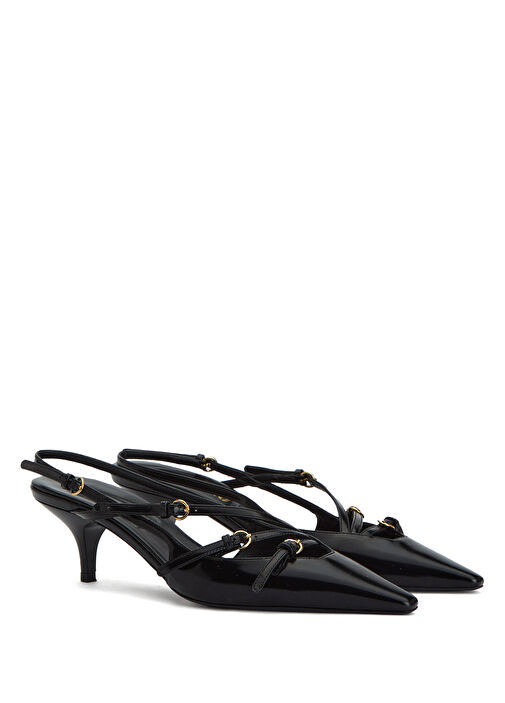 Beymen Reborn Beymen Reborn Siyah Miu Miu Topuklu Ayakkabı Beymen'de! Siyah - 3. görsel