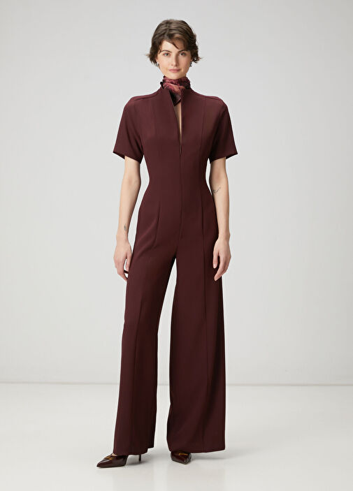 Mürdüm Geniş Paça Tulum