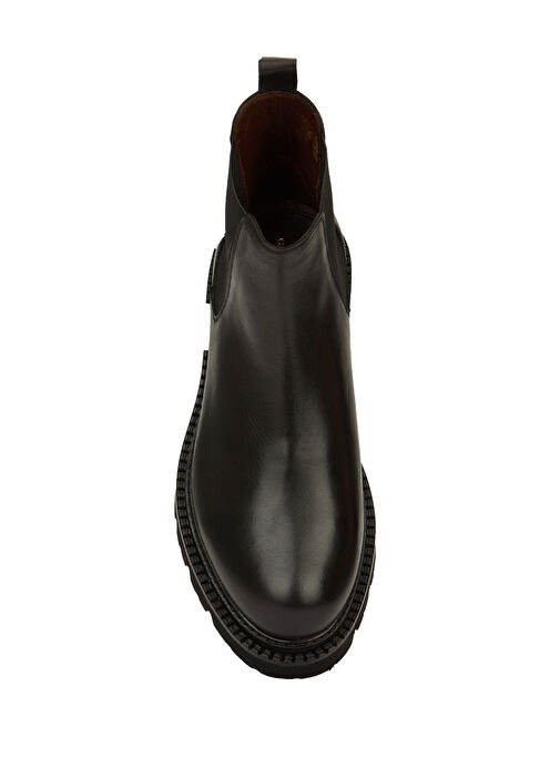 Siyah Erkek Deri Bot - Görsel 6