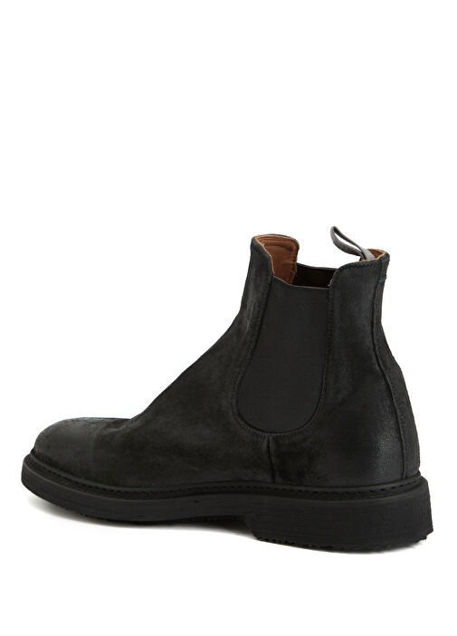 Siyah Erkek Süet Bot - Görsel 4