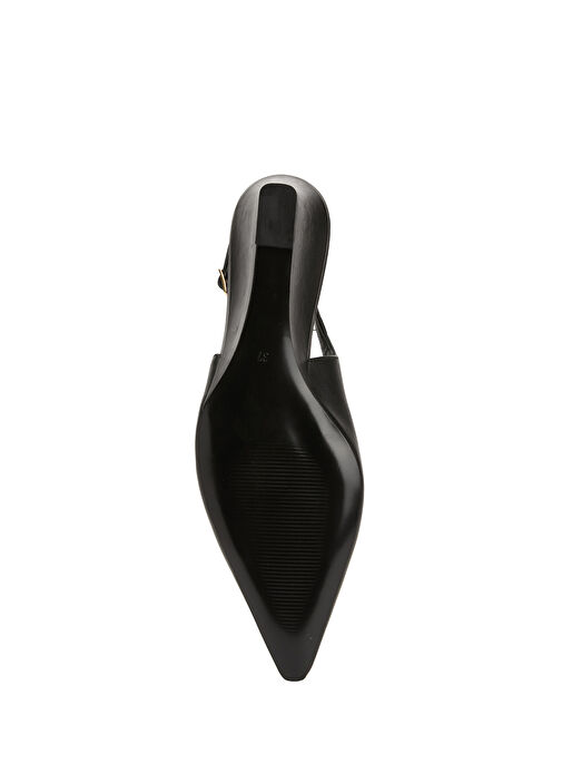 George Hogg George Hogg Siyah Kadın Deri Stiletto Beymen'de! Siyah - 6. görsel